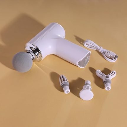تفنگ ماساژور VIVIAN UltraGun برای آرامش کامل بدن | دستگاه ماساژور Deep tissue Percussion برای آرامش عضلات | دارای باتری و قابل حمل برای گردن، شانه، پشت، پا